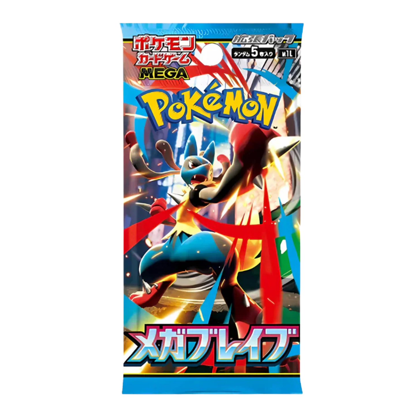 POKÉMON MEGA BRAVE BOOSTER PACK M1L