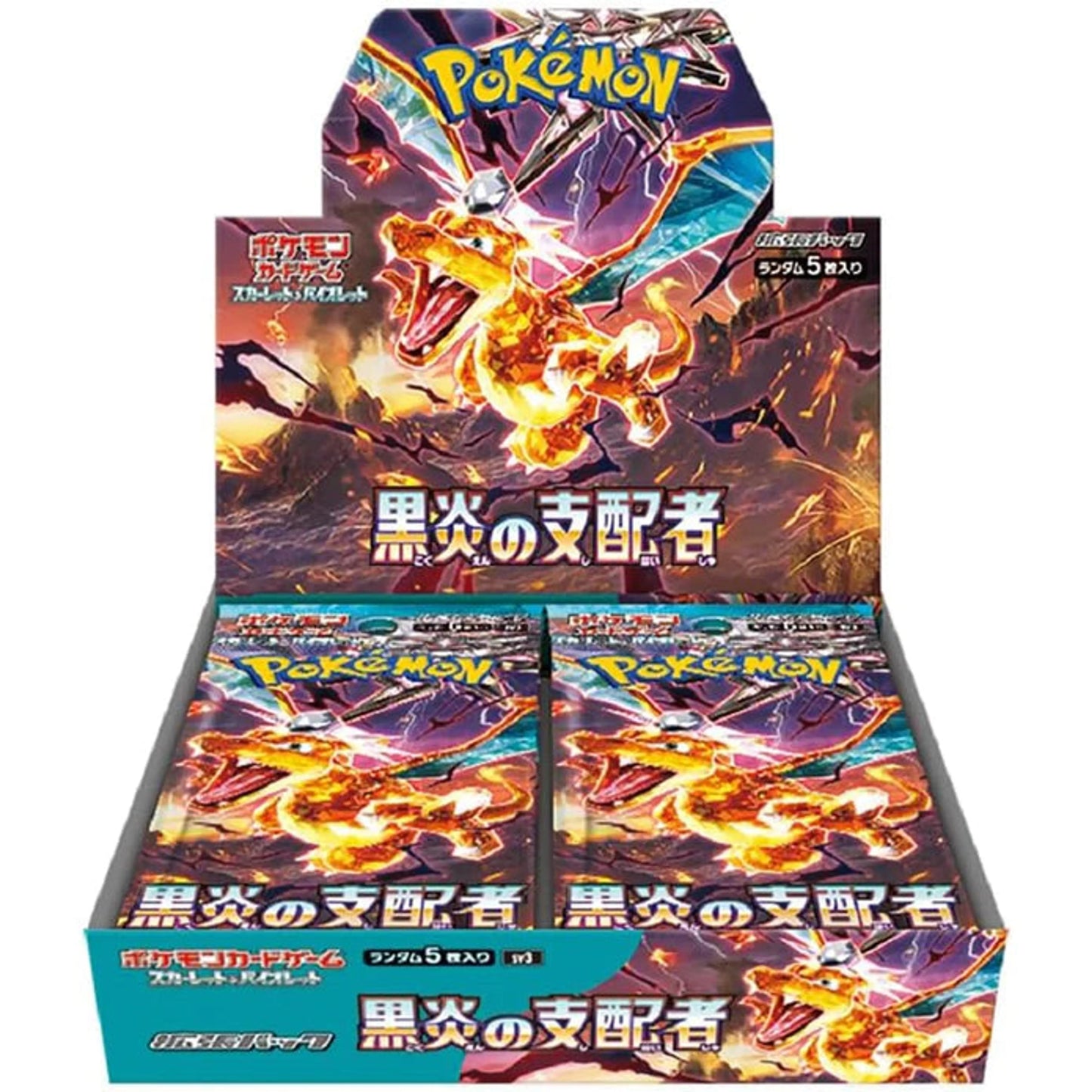 POKÉMON RULER OF THE BLACK FLAME SV3 BOOSTER BOX