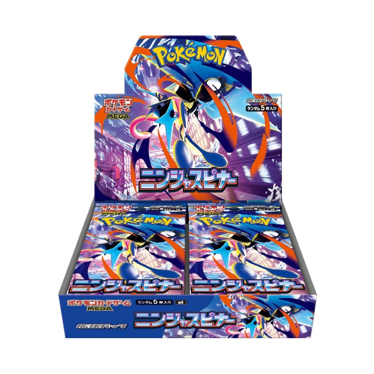 POKÉMON NINJA SPINNER BOOSTER BOX M4
