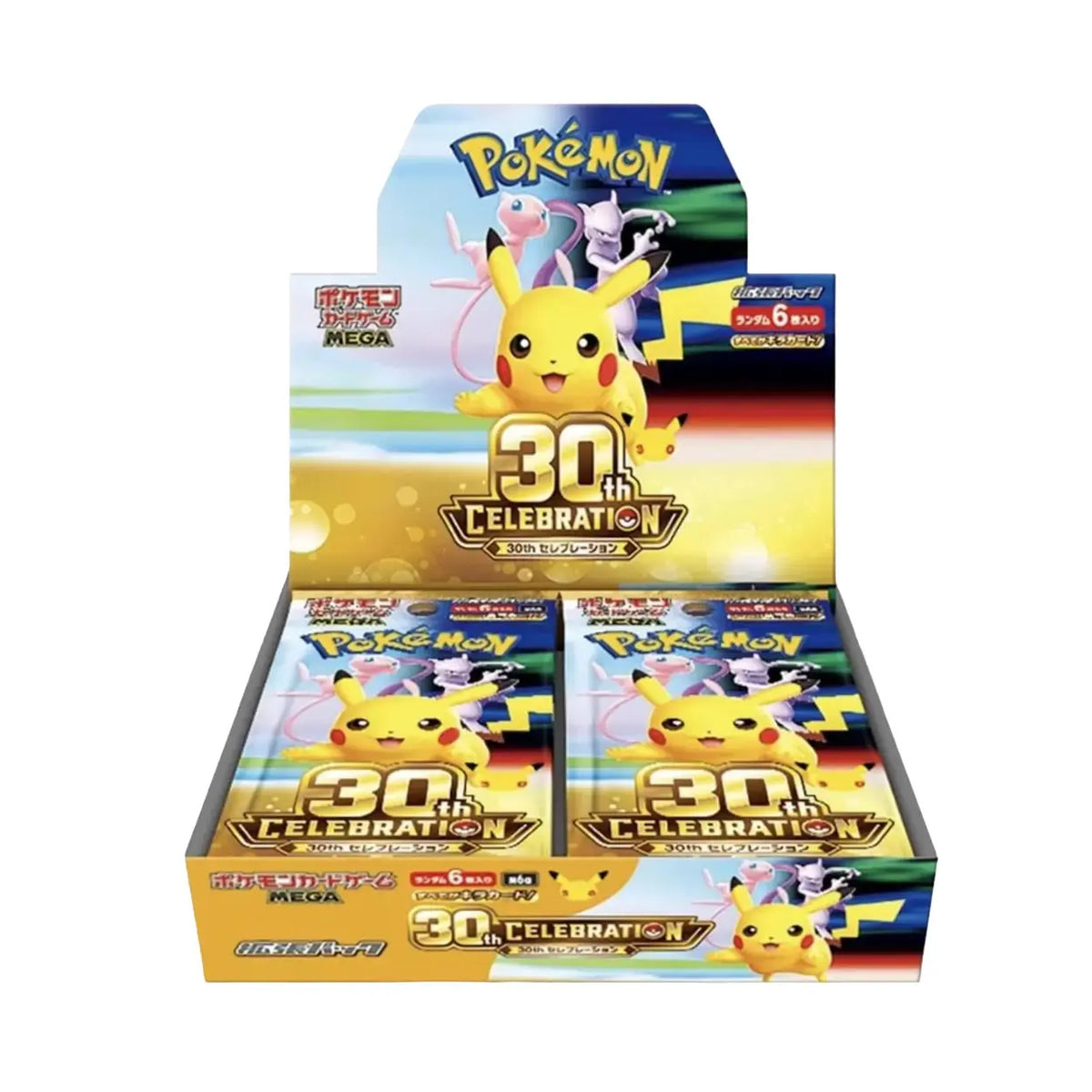 POKÉMON 30TH CELEBRATION M6A BOOSTER BOX